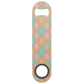 Schnurrbartmuster 2 speed flaschenöffner (Rückseite)