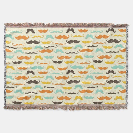 Schnurrbartmuster 3 decke (Vorderseite)