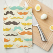 Schnurrbartmuster 3 handtuch (Viertel Falte)