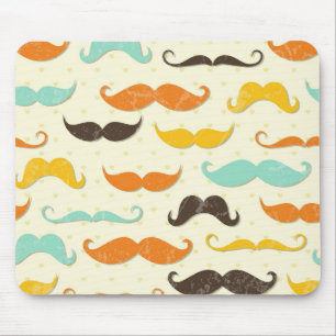 Schnurrbartmuster 3 mousepad