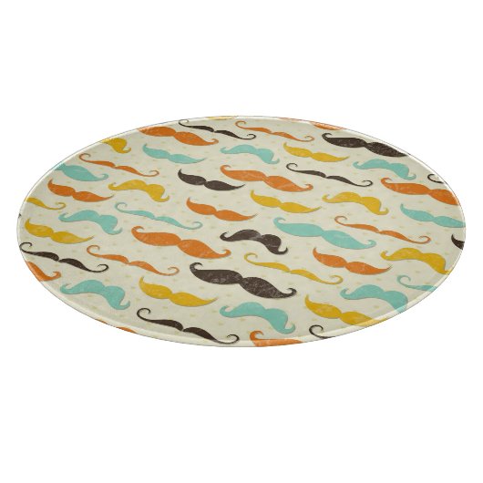 Schnurrbartmuster 3 schneidebrett (Ecke)