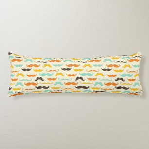 Schnurrbartmuster 3 seitenschläferkissen