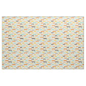 Schnurrbartmuster 3 stoff (Fat Quarter (45,7 x 55,9 cm))
