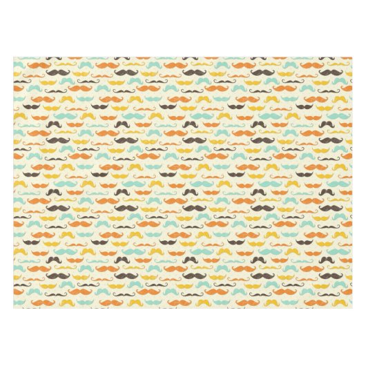 Schnurrbartmuster 3 tischdecke (Vorderseite (Horizontal))