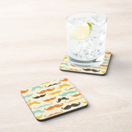 Schnurrbartmuster 3 untersetzer (Rechte Seite)