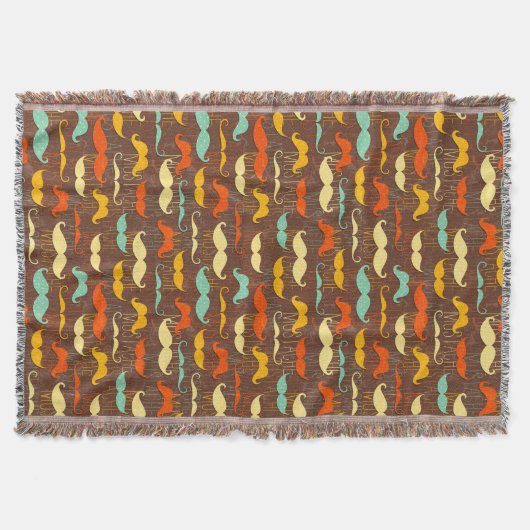 Schnurrbartmuster Decke (Vorderseite)