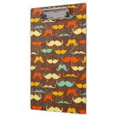 Schnurrbartmuster Klemmbrett (Links)