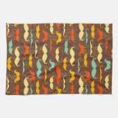 Schnurrbartmuster Küchentuch (Horizontal)