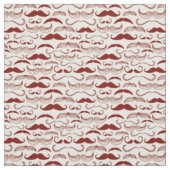 Schnurrbartmuster, Retro Art 3 Stoff (Muster)
