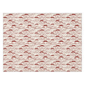 Schnurrbartmuster, Retro Art 3 Tischdecke (Vorderseite (Horizontal))