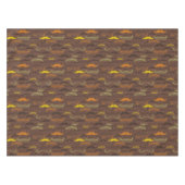 Schnurrbartmuster, Retro Art 5 Tischdecke (Vorderseite (Horizontal))