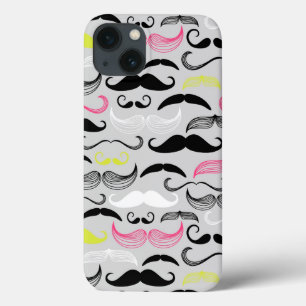 Schnurrbartmuster, Retro Art Case-Mate iPhone Hülle