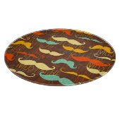 Schnurrbartmuster Schneidebrett (Ecke)