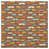 Schnurrbartmuster Stoff (Muster)
