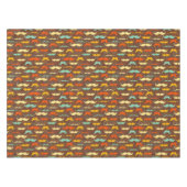 Schnurrbartmuster Tischdecke (Vorderseite (Horizontal))