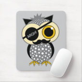 Schnurrbartpirateneule Mousepad (Mit Mouse)