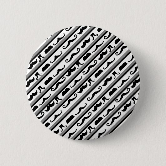 Schnurrbartstreifen Button (Vorderseite)
