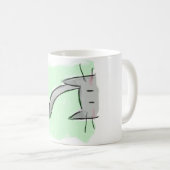 Schnurren durch Monsterize Kaffeetasse (VorderseiteRechts)
