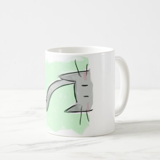 Schnurren durch Monsterize Kaffeetasse (VorderseiteRechts)