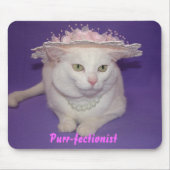Schnurren-fectionist Mousepad (Vorne)