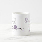 SCHNURREN Kitty, der Tasse 15oz spielt (Mittel)