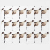 Schnurren-Tier-Kätzchen des Haustieres der Fleecedecke (Vorderseite (Horizontal))