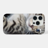 "Schnurrhaare des Ärgers: Das schelmische getigert iPhone Hülle (Rückseite (Horizontal))