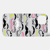 Schnurrmuster, Retrostil Case-Mate iPhone Hülle (Rückseite (Horizontal))