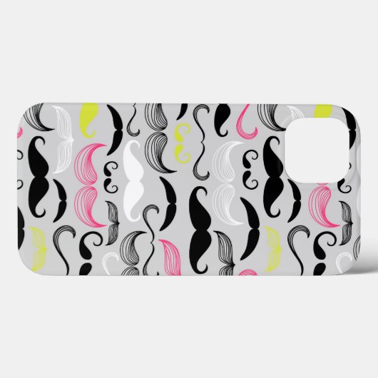 Schnurrmuster, Retrostil Case-Mate iPhone Hülle (Rückseite (Horizontal))