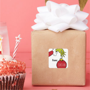 Schnürsenkel   Ab Geburtstag Weihnachtsgeschenk Ta Quadratischer Aufkleber