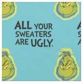 Schnürsenkel | Alle Ihre Pullover sind zu teuer Stoff (Nahaufnahme)