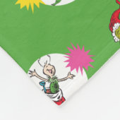 Schnürsenkel | Christmas Dot Pattern Fleecedecke (Ecke)