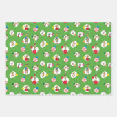 Schnürsenkel | Christmas Dot Pattern Geschenkpapier Set (Vorderseite 3)