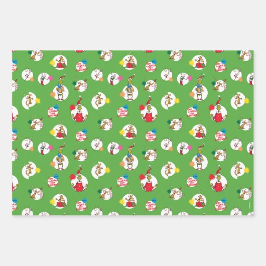 Schnürsenkel | Christmas Dot Pattern Geschenkpapier Set (Vorderseite 2)