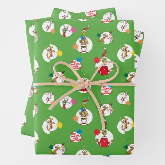 Schnürsenkel | Christmas Dot Pattern Geschenkpapier Set (Beispiel)