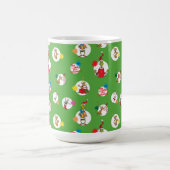 Schnürsenkel | Christmas Dot Pattern Kaffeetasse (Mittel)