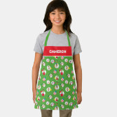 Schnürsenkel | Christmas Dot Pattern Schürze (Insitu)