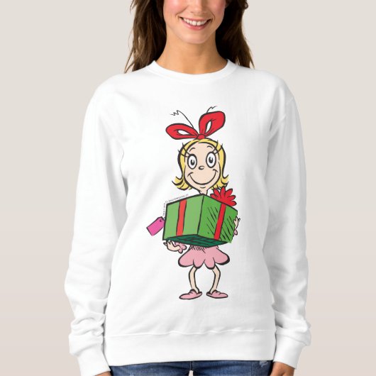 Schnürsenkel | Cindy-Lou Who - Holding Present Sweatshirt (Vorderseite)
