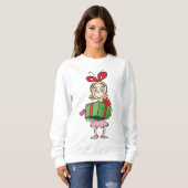 Schnürsenkel | Cindy-Lou Who - Holding Present Sweatshirt (Vorne ganz)