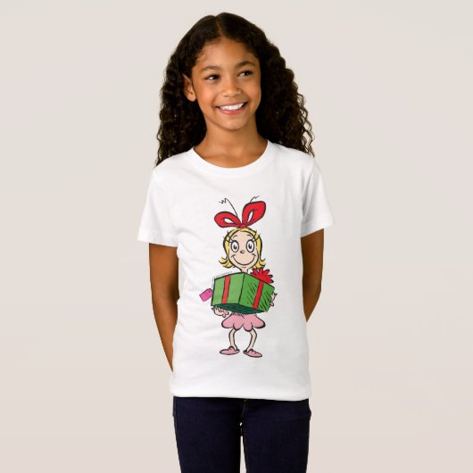 Schnürsenkel | Cindy-Lou Who - Holding Present T-Shirt (Vorne ganz)
