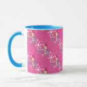Schnürsenkel | Cindy-Lou Who Pink Holiday Pattern Tasse (Links)