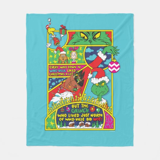 Schnürsenkel | Comic Graphic Fleecedecke (Vorderseite)