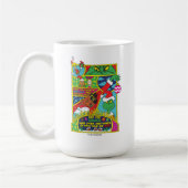 Schnürsenkel | Comic Graphic Kaffeetasse (Links)