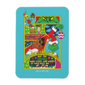 Schnürsenkel | Comic Graphic Magnet (Vertikal)