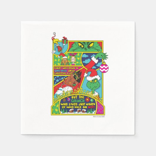 Schnürsenkel | Comic Graphic Serviette (Vorderseite)