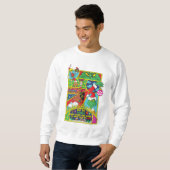 Schnürsenkel | Comic Graphic Sweatshirt (Vorne ganz)