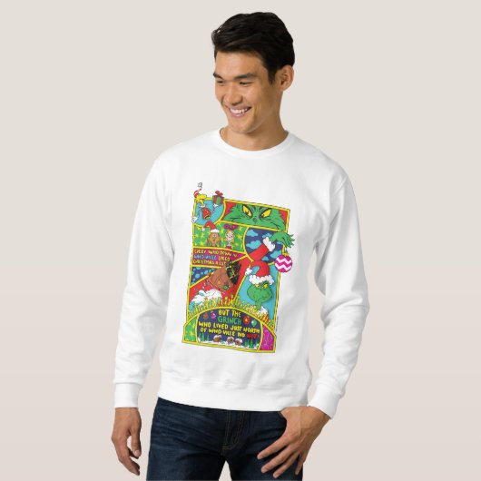 Schnürsenkel | Comic Graphic Sweatshirt (Vorne ganz)
