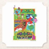 Schnürsenkel | Comic Graphic Untersetzer (Vorderseite)