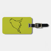 Schnürsenkel | Der T - Shirt der Gemeinen Maschine Gepäckanhänger (Vorderseite horizontal)