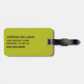 Schnürsenkel | Der T - Shirt der Gemeinen Maschine Gepäckanhänger (Rückseite horizontal)